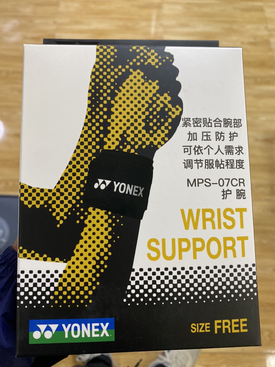 BÓ CỔ TAY YONEX MPS-07CR CHÍNH HÃNG